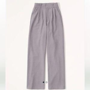 Abercrombie tailored wide leg pant